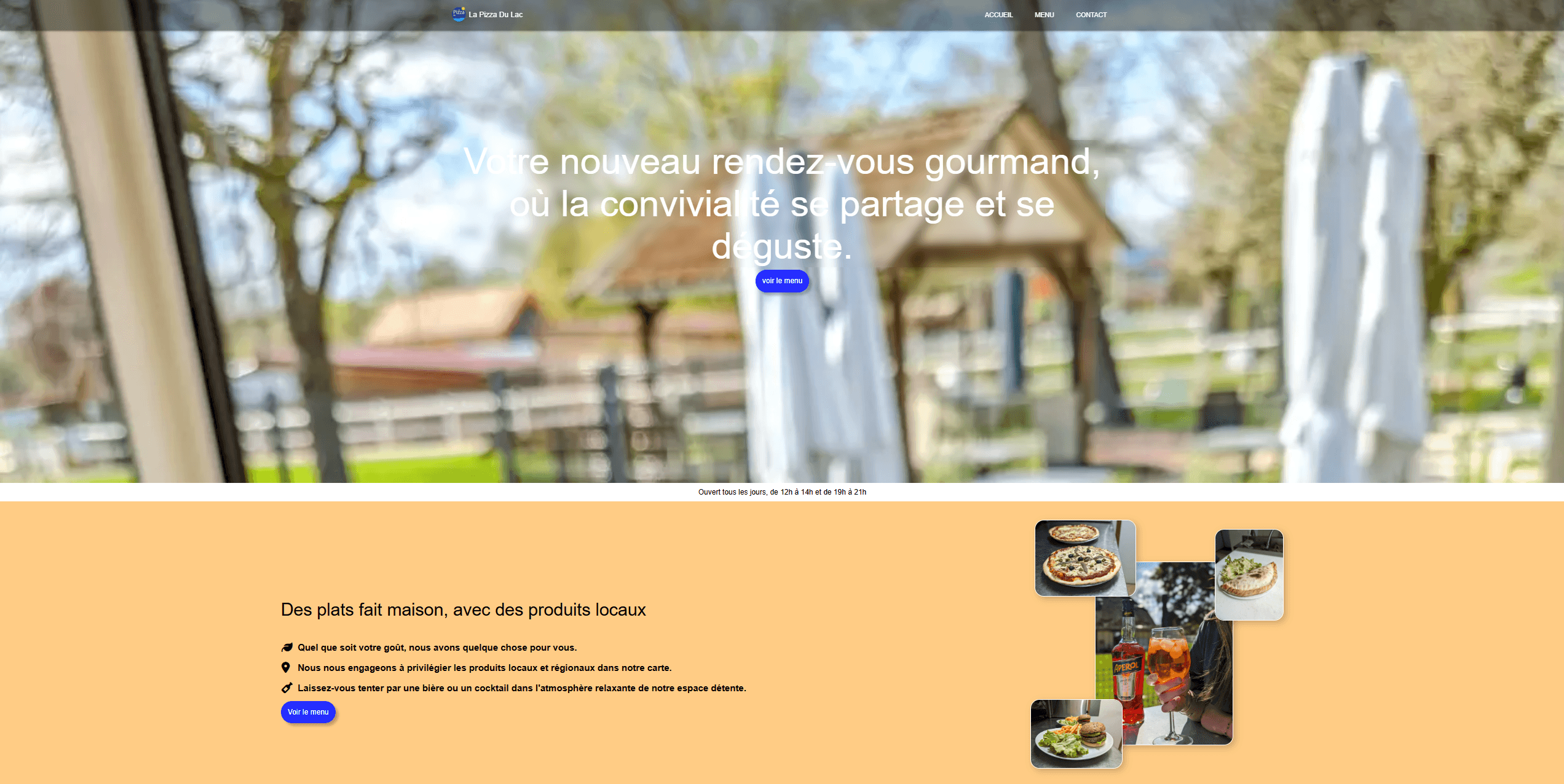 La Pizza du Lac